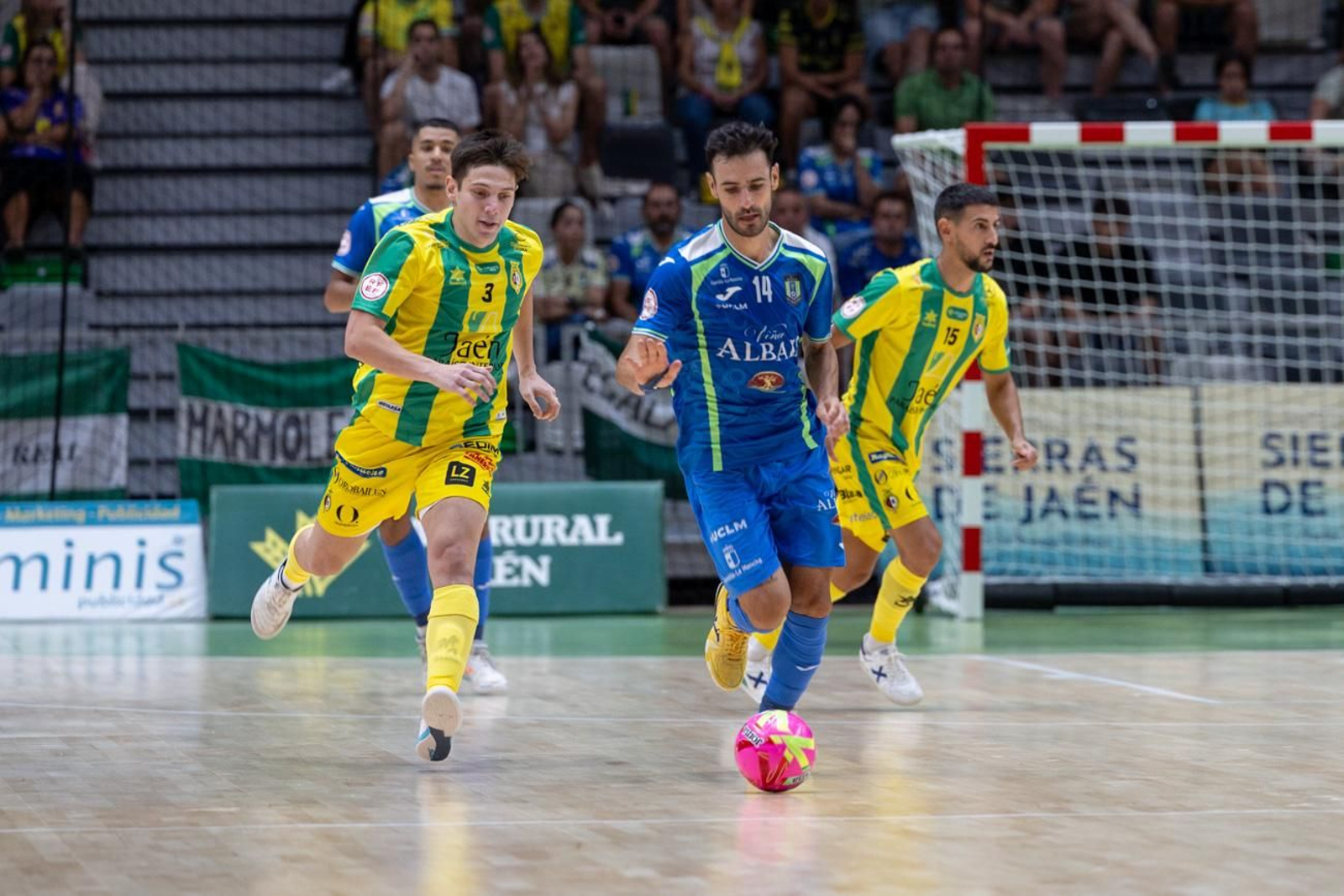 El clásico entre Jaén Paraíso Interior FS y Viña Albali Valdepeñas