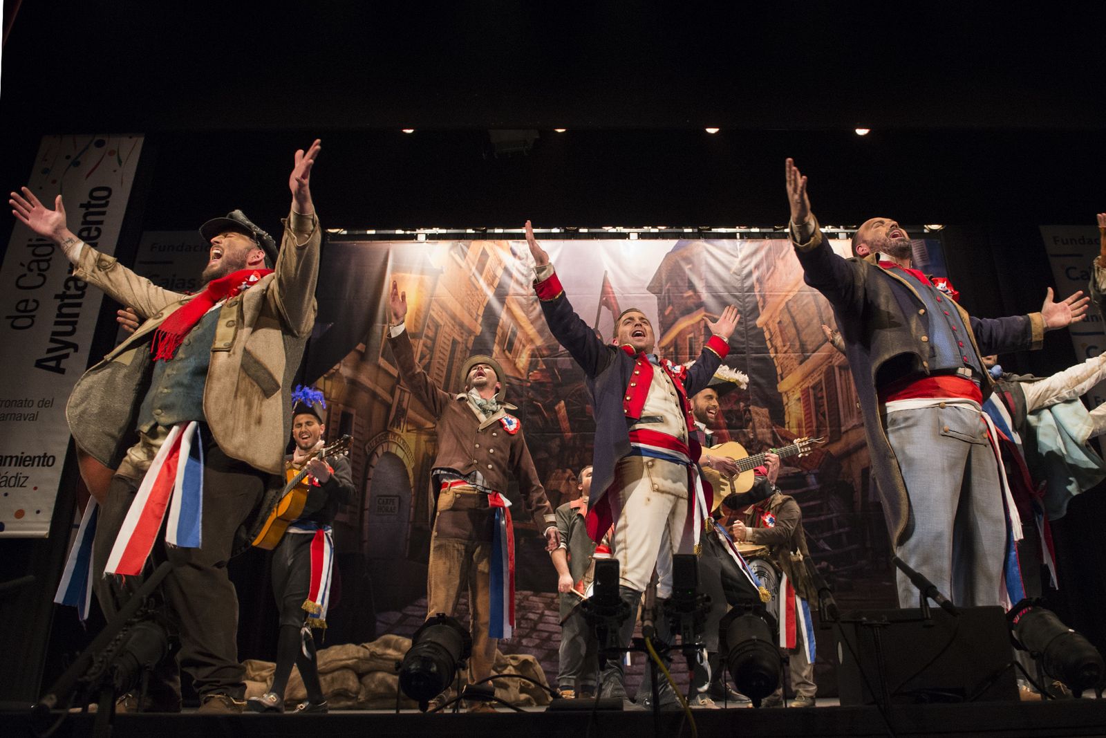 Las imágenes de la cuarta función clasificatoria