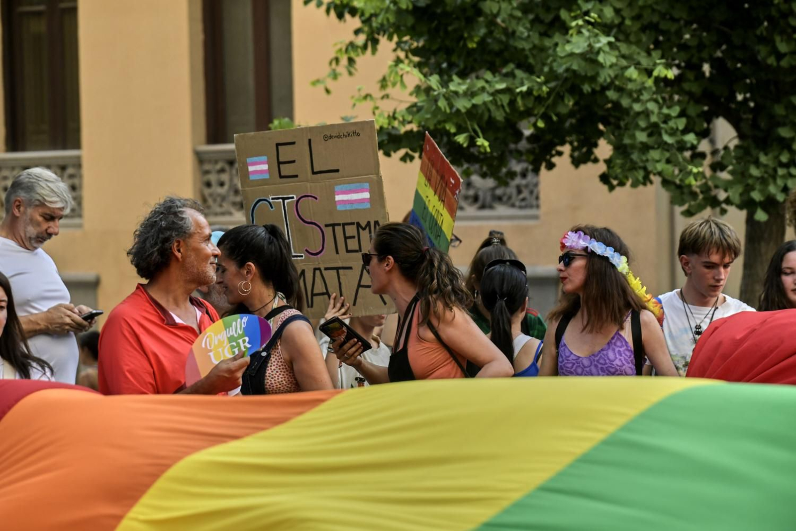 El pregón de Jedet y la marcha del Orgullo en Granada, en imágenes