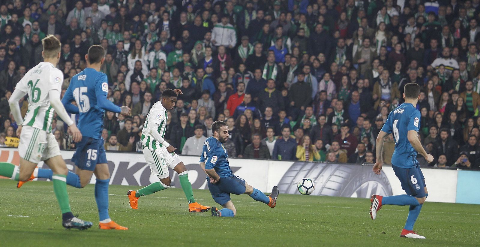 El Real Betis-Real Madrid, en imágenes