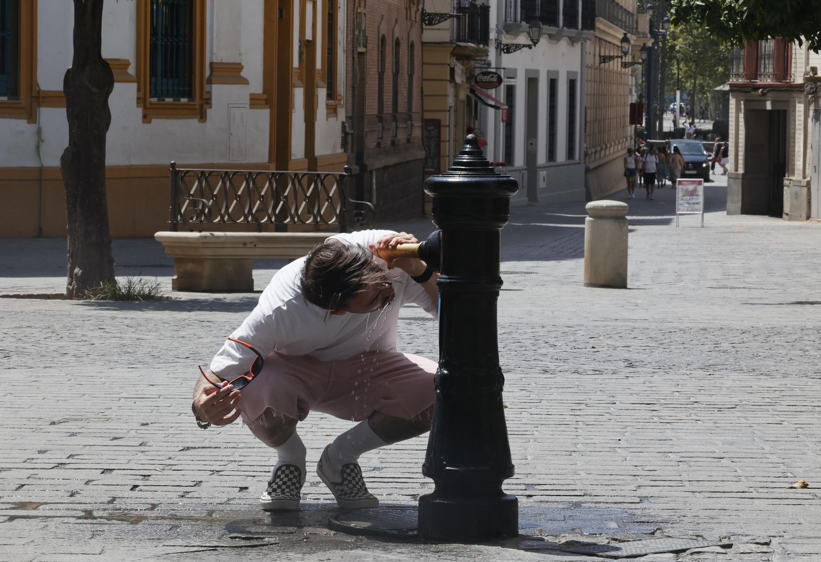 Otro día de calor en Sevilla