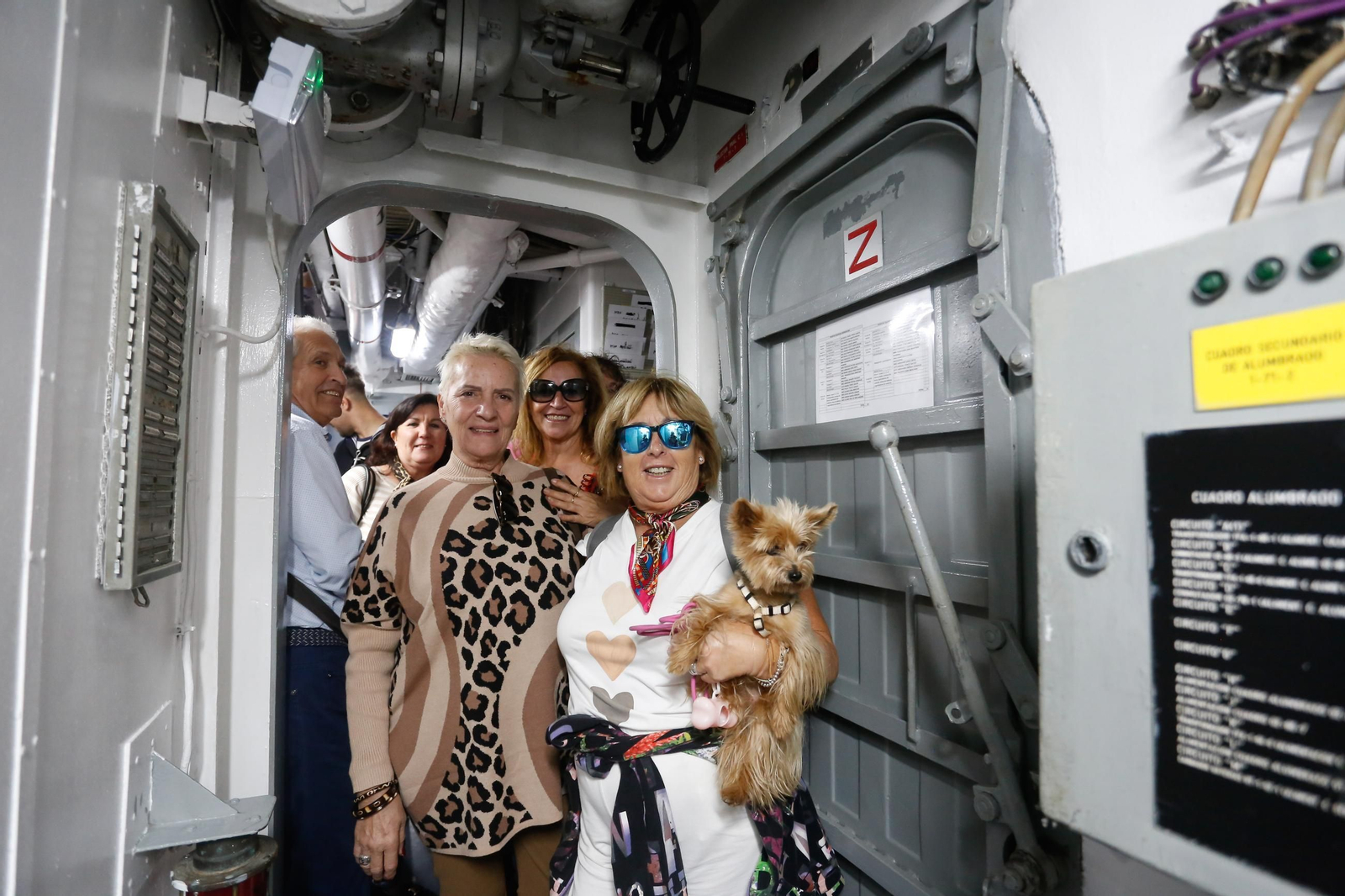 Fotos de la jornada de puertas abiertas del patrullero 'Vigía' en el Puerto de Algeciras