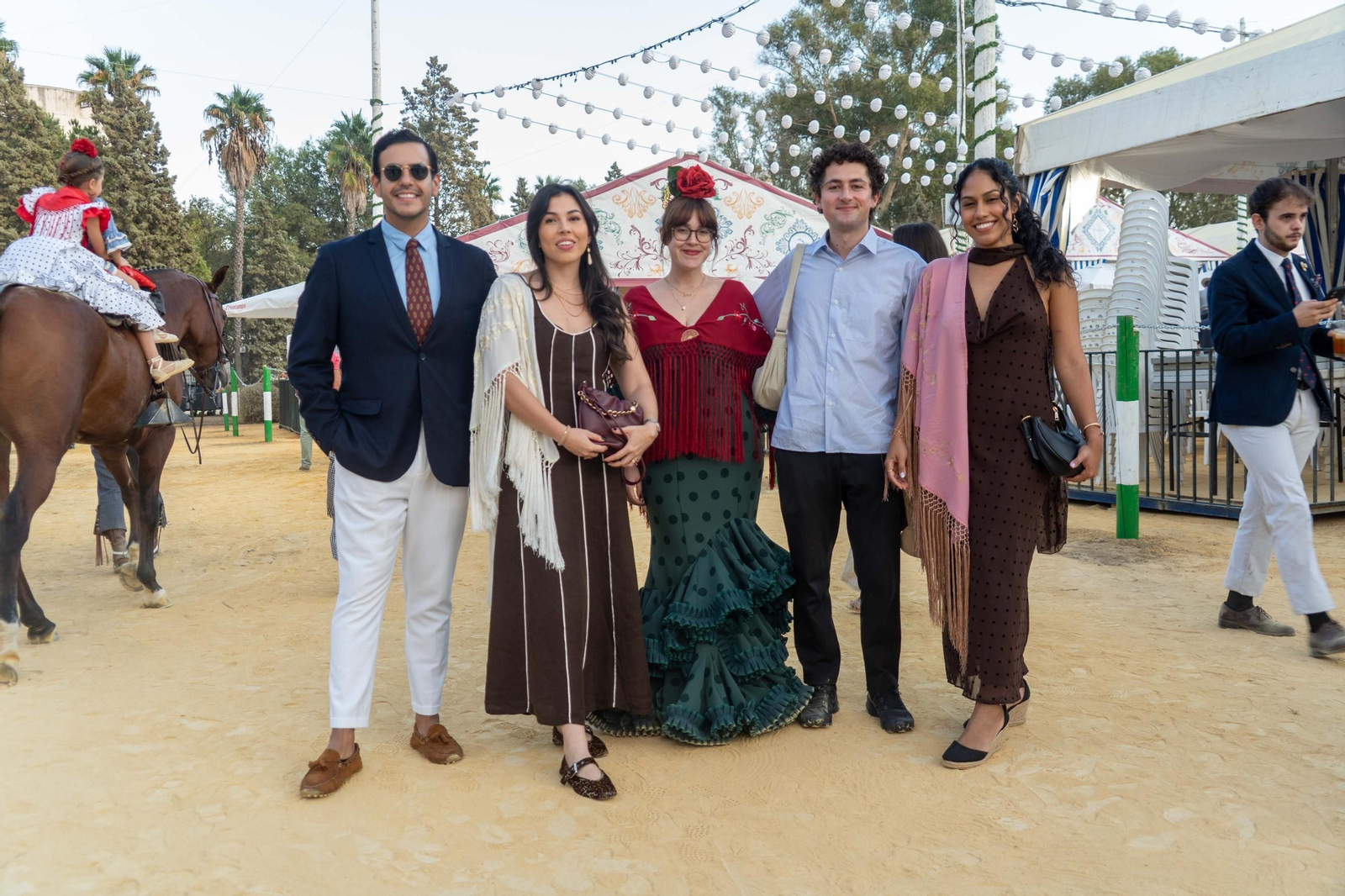 Imágenes del ambiente en la tarde de la Feria Del Caballo 2025 el día viernes 10 de octubre 