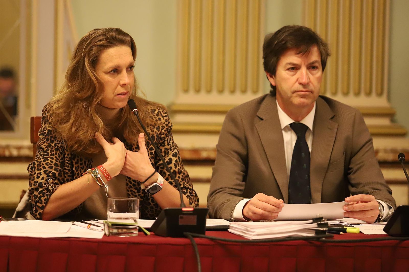 Imágenes del pleno celebrado en el Ayuntamiento de Huelva