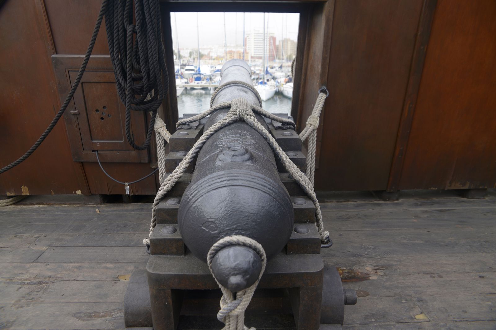 Escala del galeón Andalucía  en Algeciras