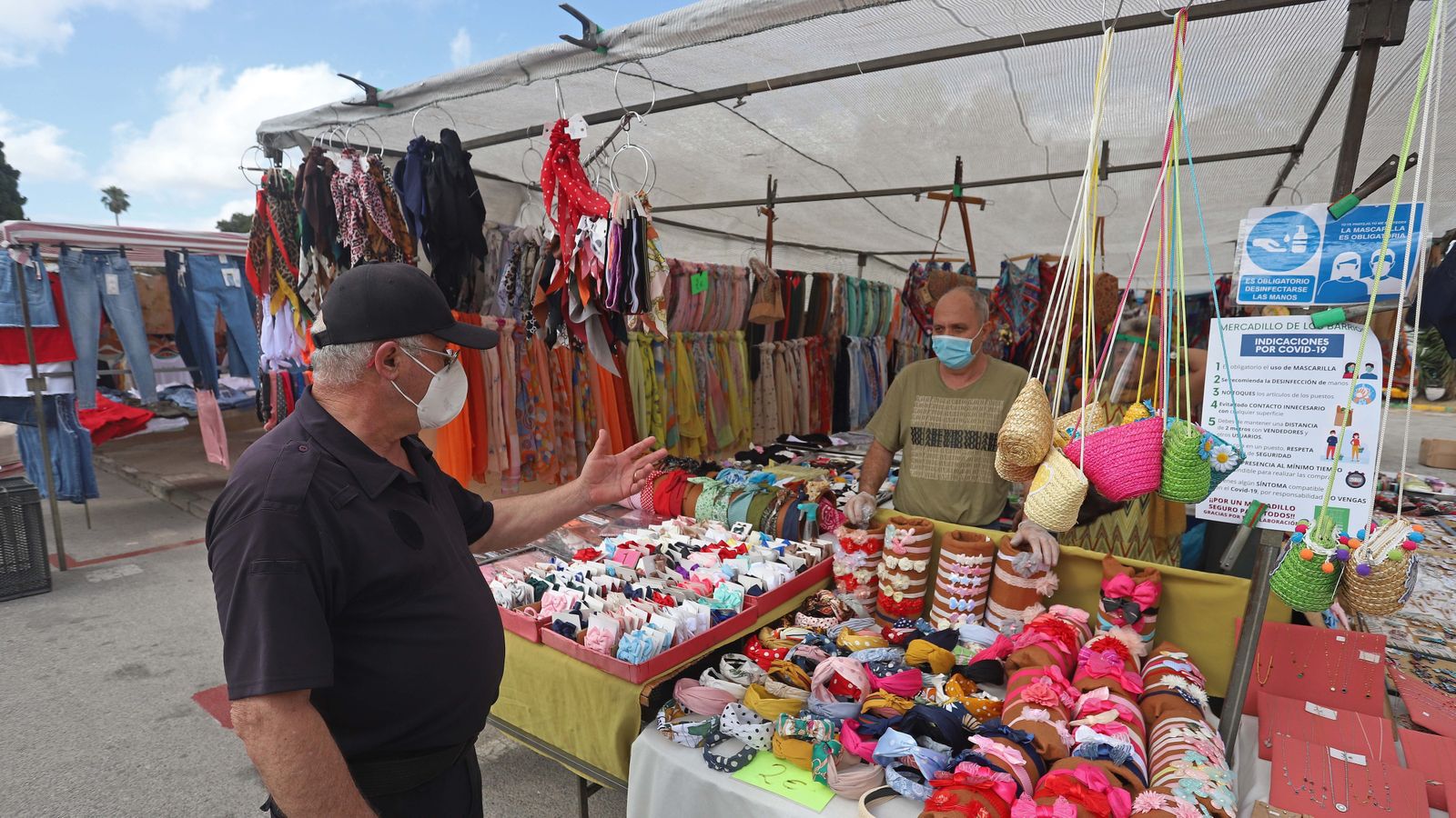 Reapertura del mercadillo de Los Barrios