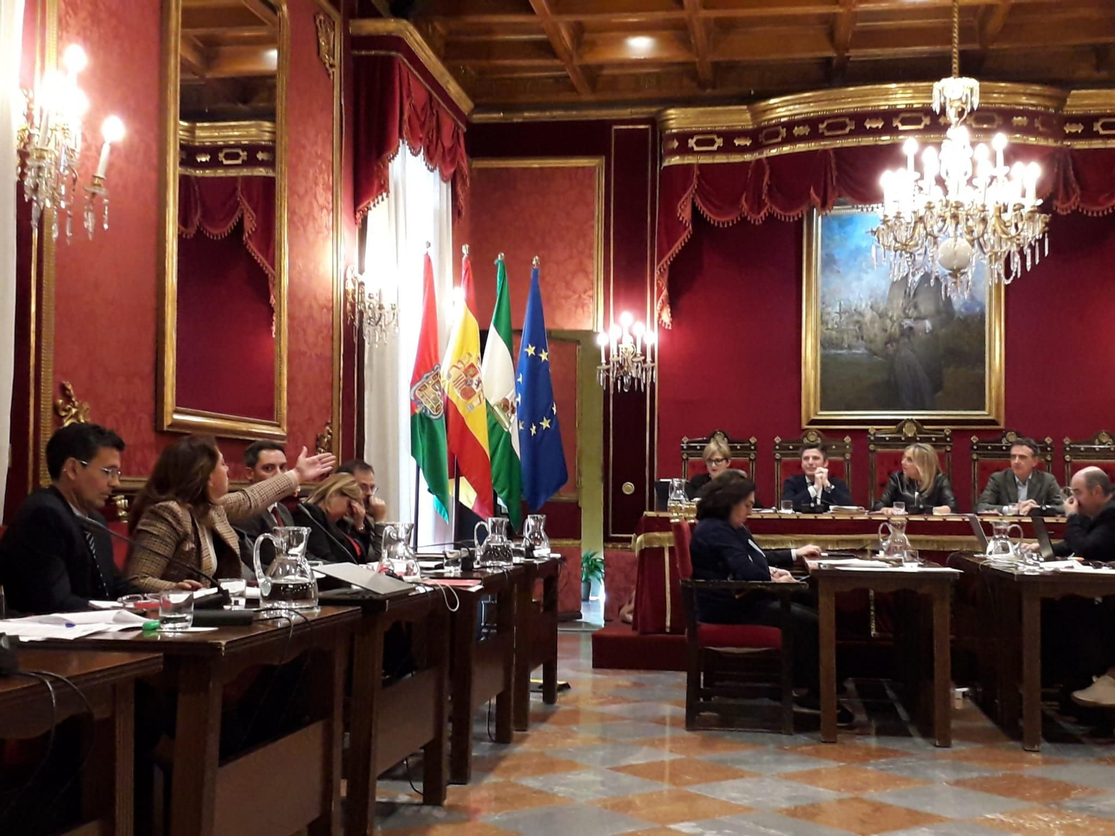 Debate sobre la Policía Local en el pleno de este viernes.