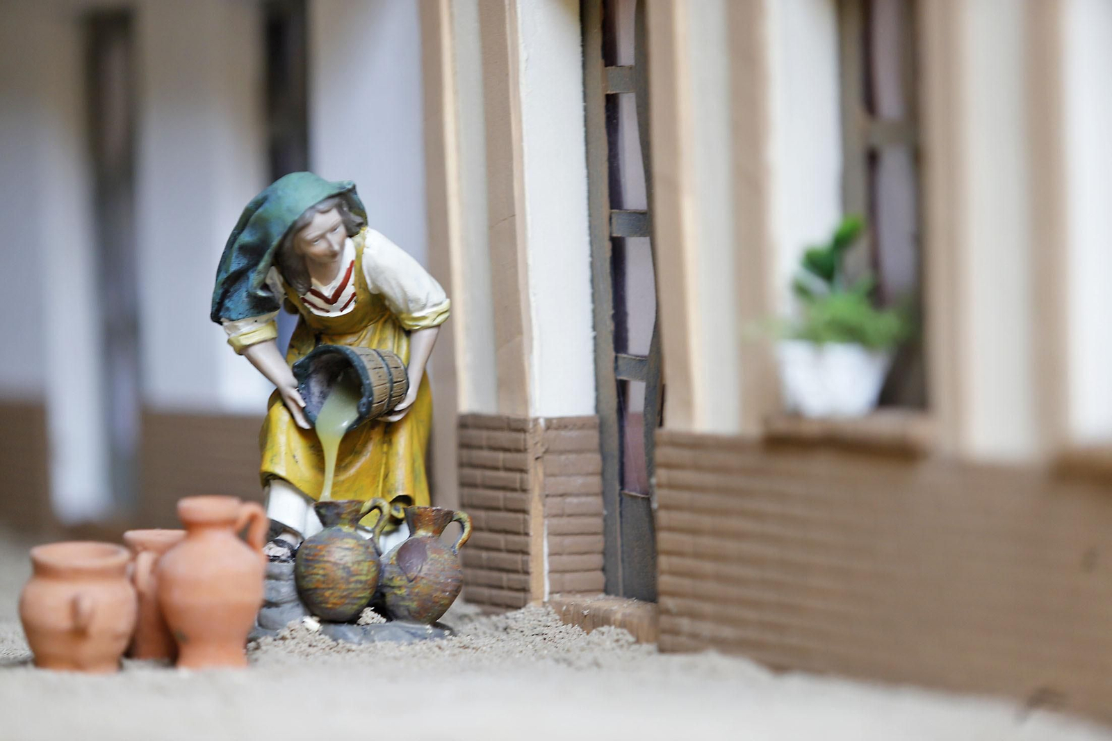 Imágenes del Belén del Ayuntamiento de Huelva