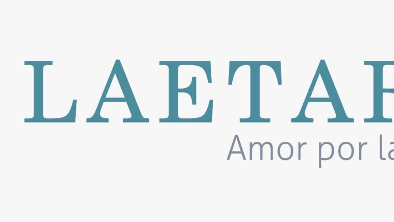 Logo y lema de la asociación Laetare.