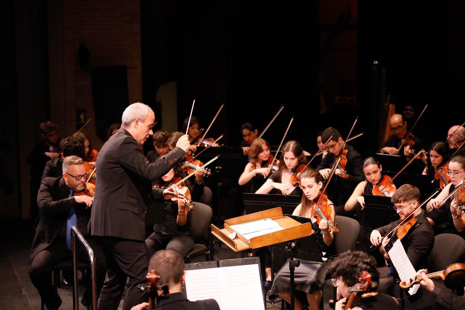 El concierto de la Orquesta de la UAL en el Auditorio Maestro Padilla, en imágenes