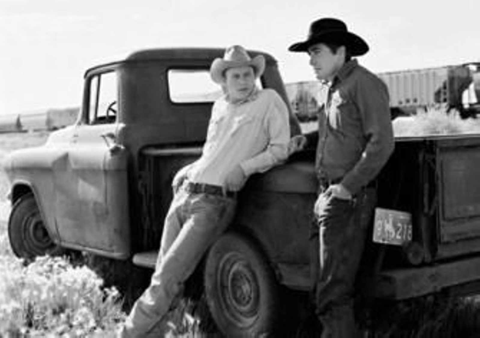 Heath Ledger (izquierda) en un fotograma de 'Brokeback Mountain'.