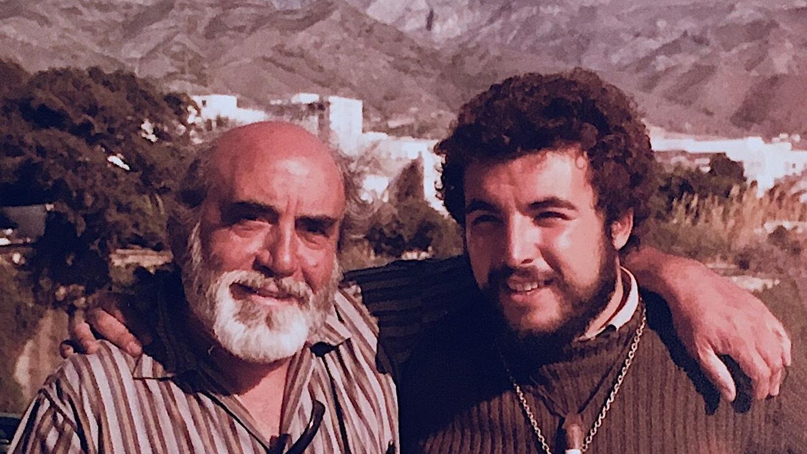Juan Lebrón junto a Antonio Ferrandis, Chanquete.