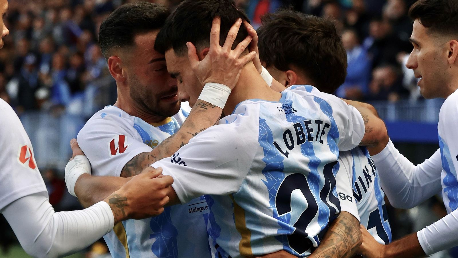 El Málaga CF-Racing de Ferrol, en fotos