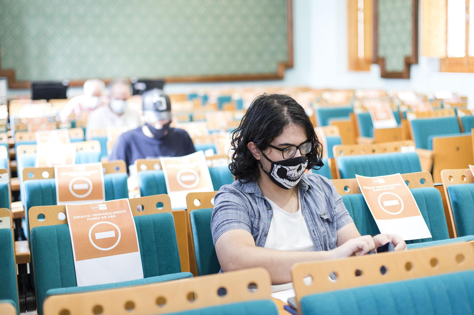 UNED Almería inicia los exámenes de la EBAU para los alumnos del Bachillerato Internacional
