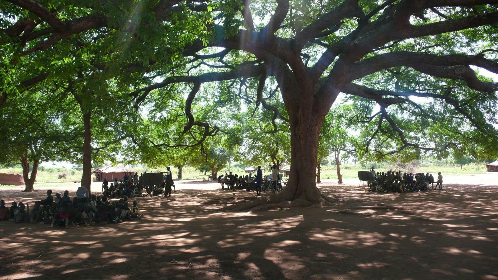 La labor de Amsudán ha permitido, entre otros, la construcción de escuelas y capillas.