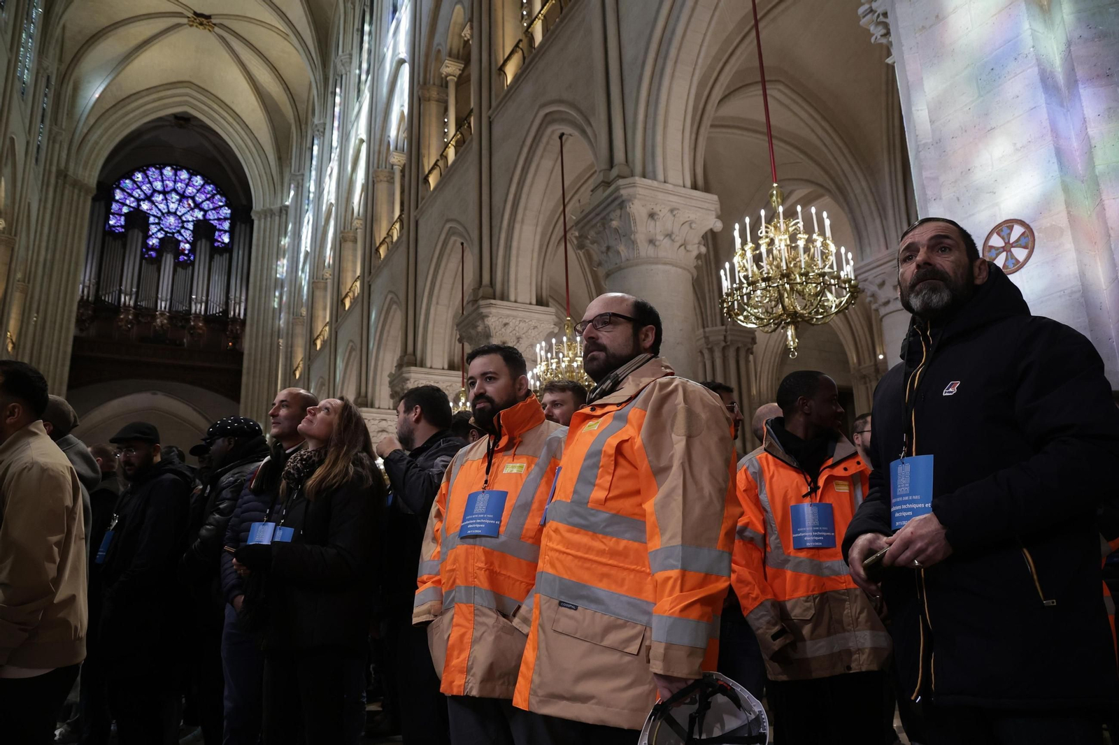 Así es el nuevo interior de Notre Dame tras la restauración Así es el nuevo interior de Notre Dame tras la restauración