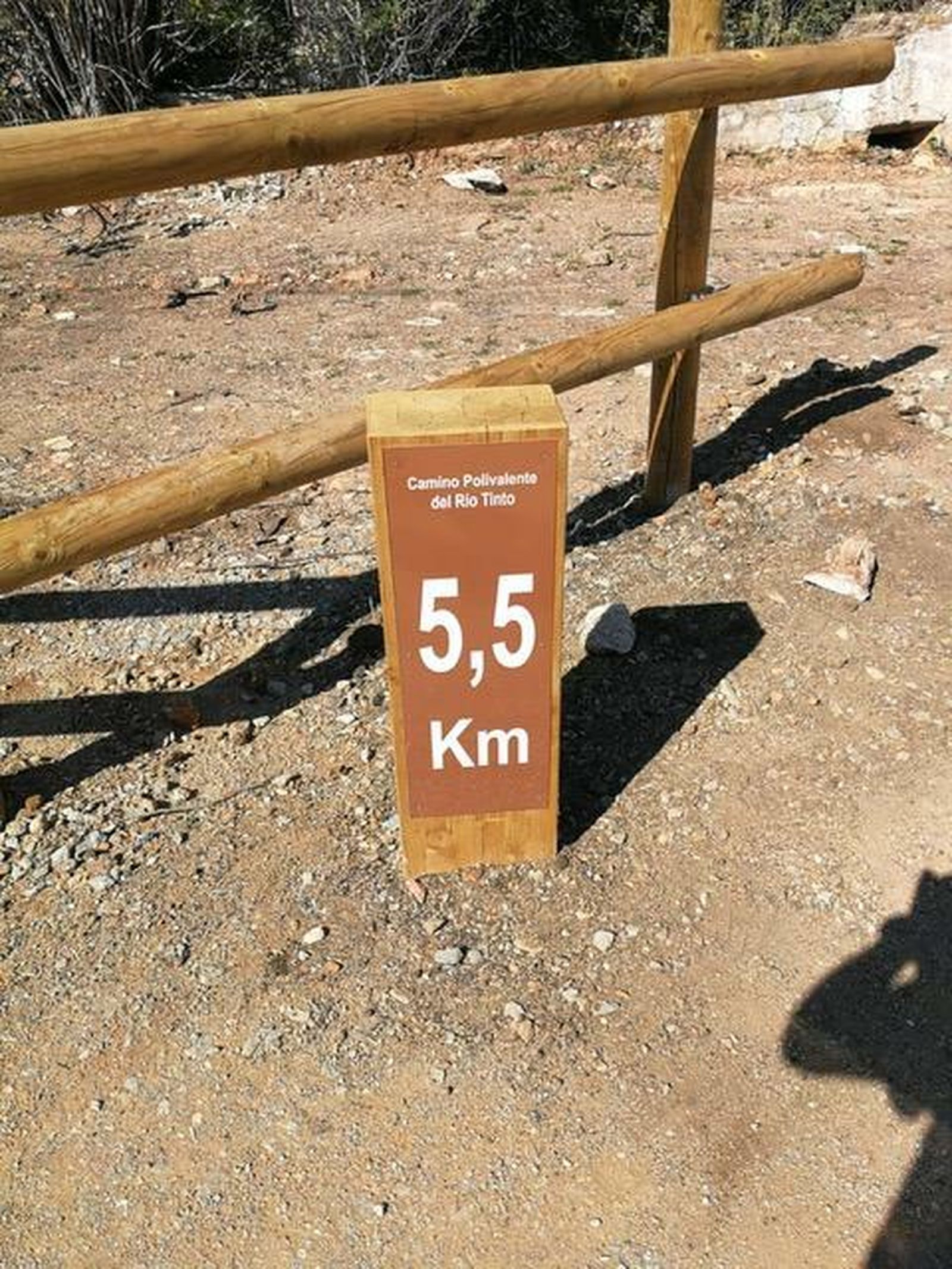 Camino del río tinto