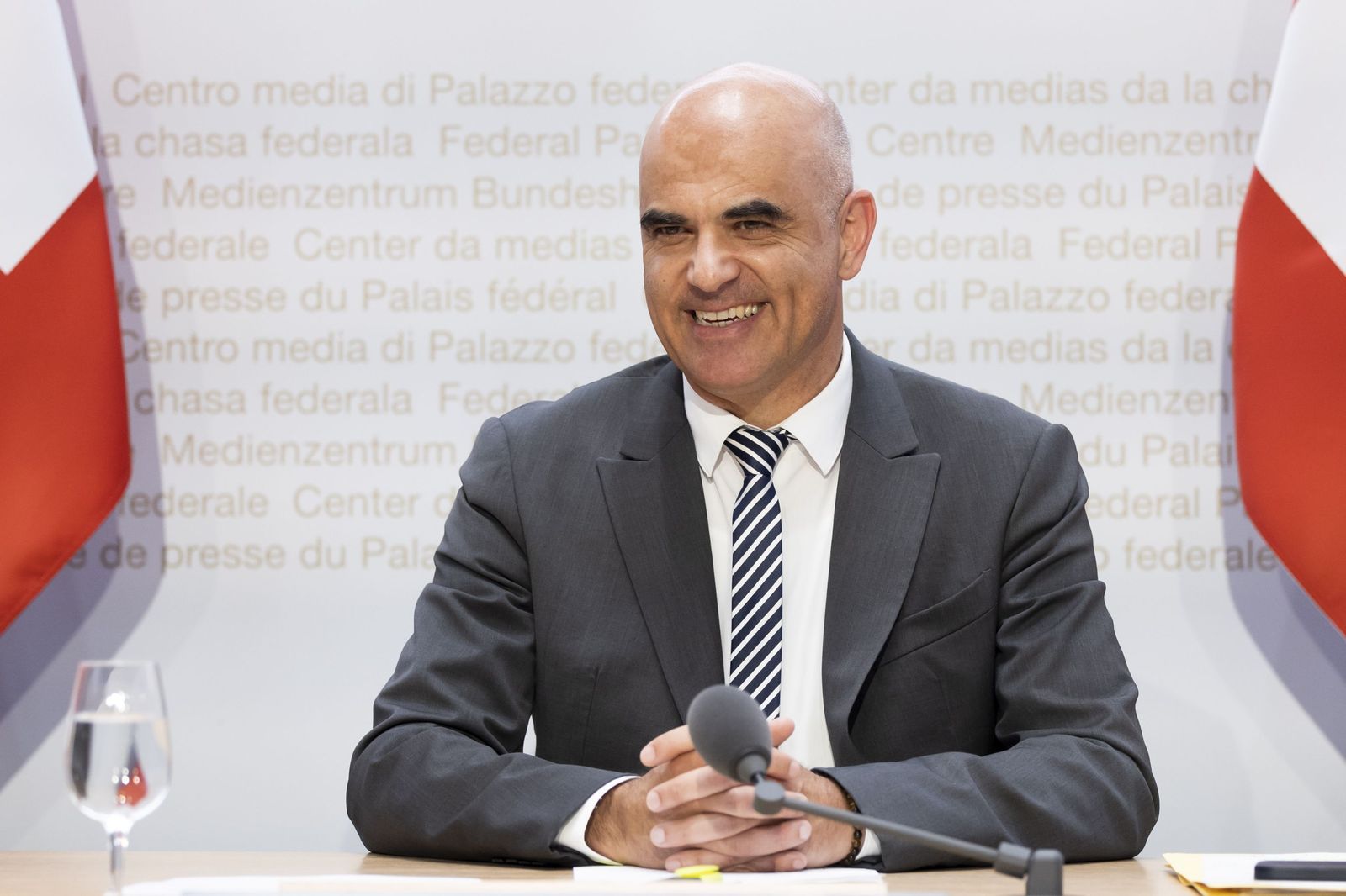 Alain Berset, presidente de la Confederación Helvética (Suiza)