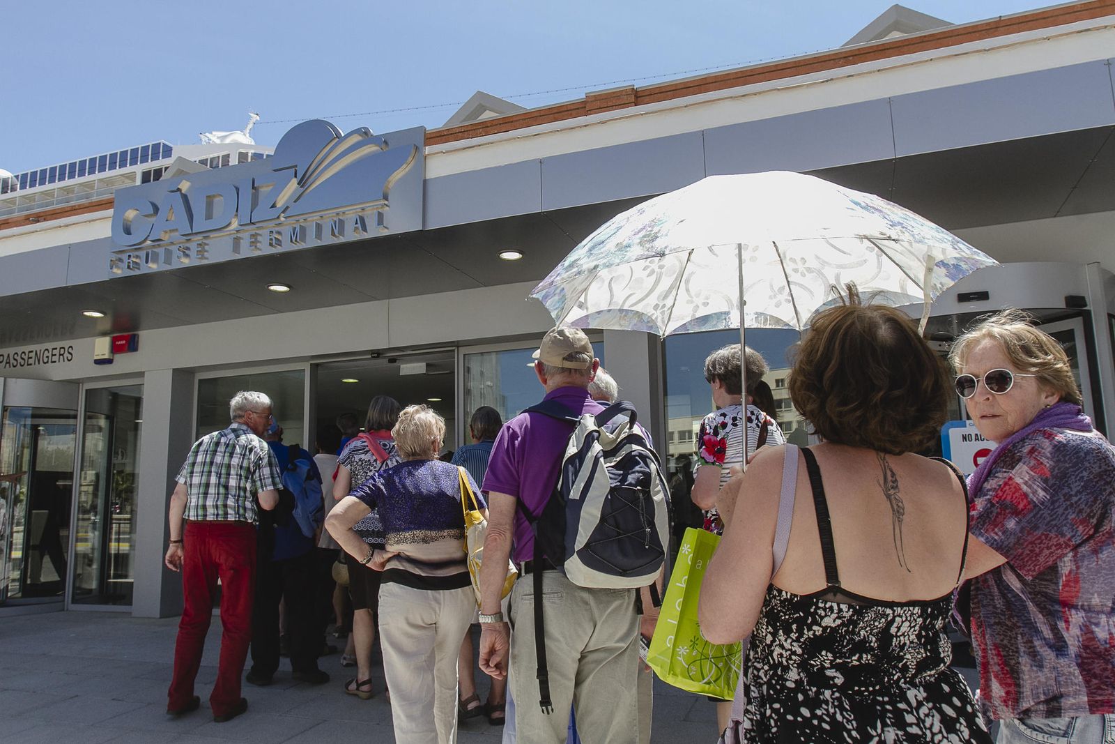 La nueva terminal de cruceristas del puerto de Cádiz se puso en funcionamiento en 2010.