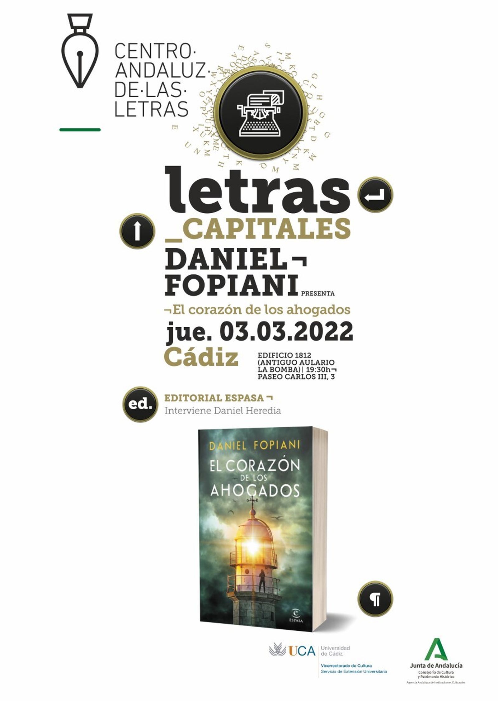 Portada del libro que presenta este jueves.