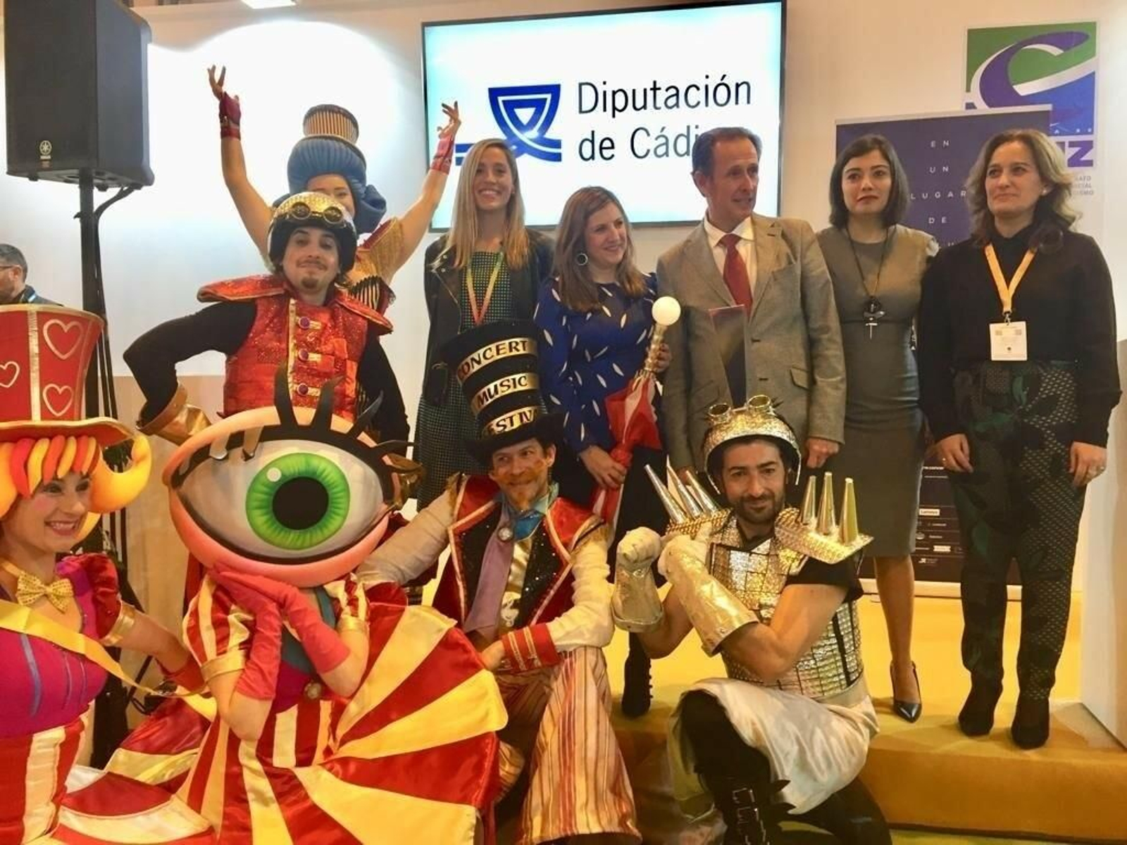 Presentación de los conciertos de Sancti Petri, el pasado año en la cita turística de Madrid.