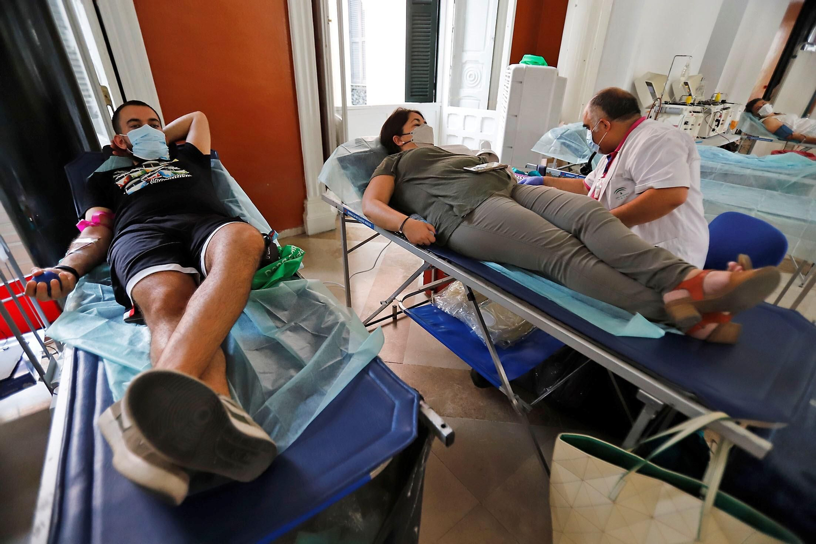 Macrocolecta de sangre en la Casa Colón.