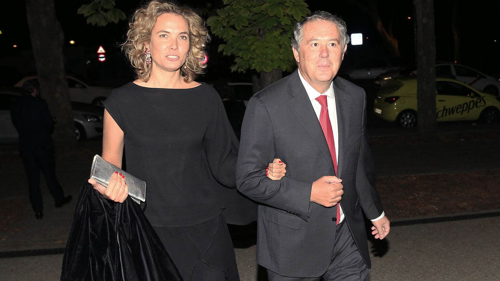 Michavila y su actual pareja, Alejandra Salinas.