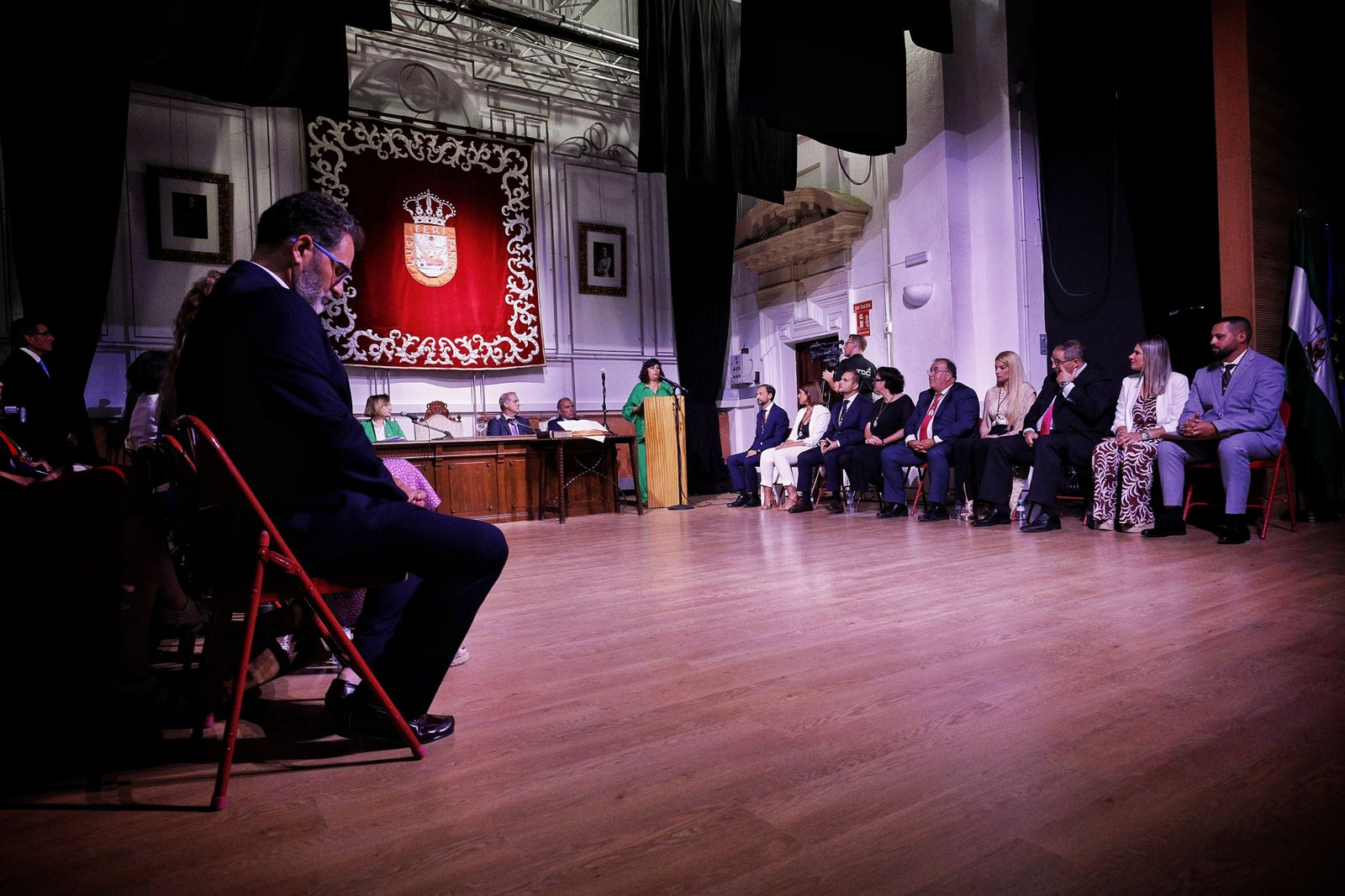 Las imágenes de la investidura de Carmen Álvarez como alcaldesa de Sanlúcar