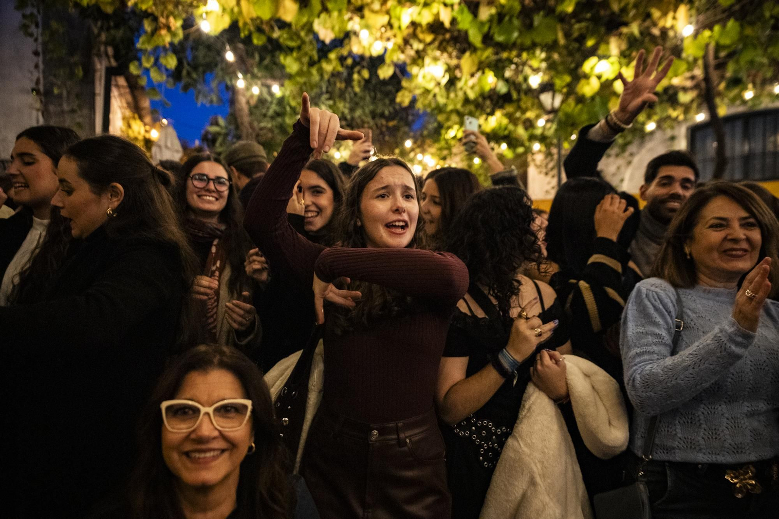 Imágenes del gran ambiente del 2º fin de semana de zambombas en Jerez