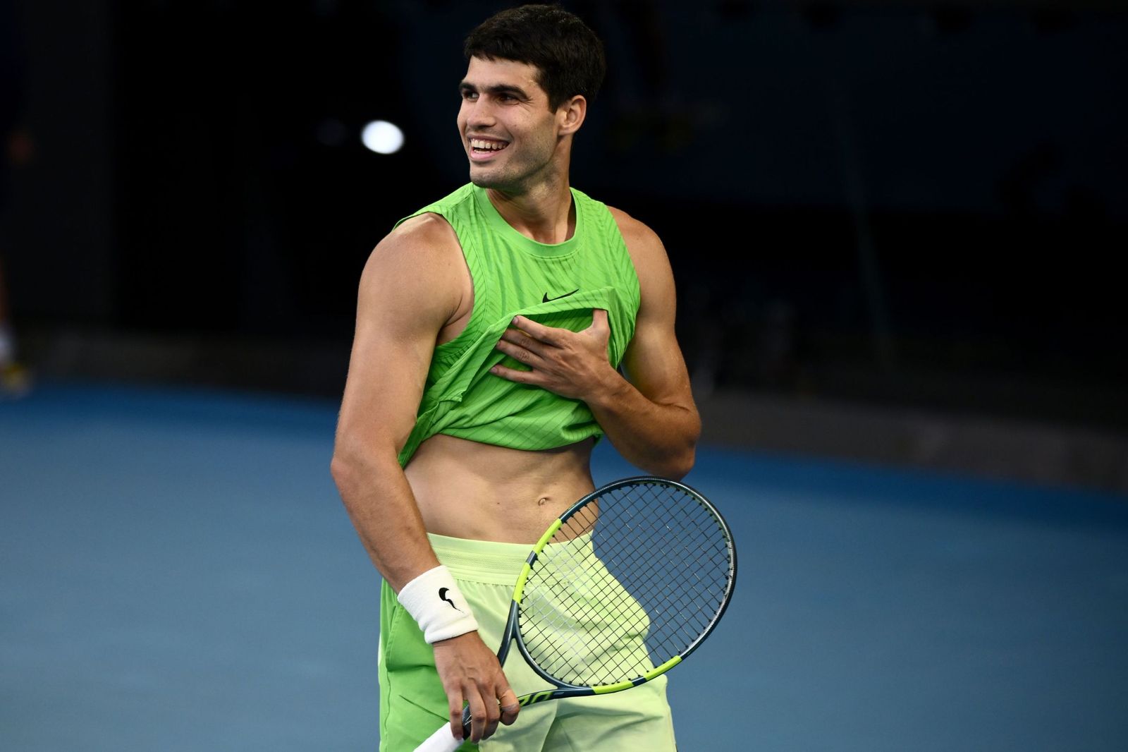 Las fotos del triunfo de Alcaraz en Australia