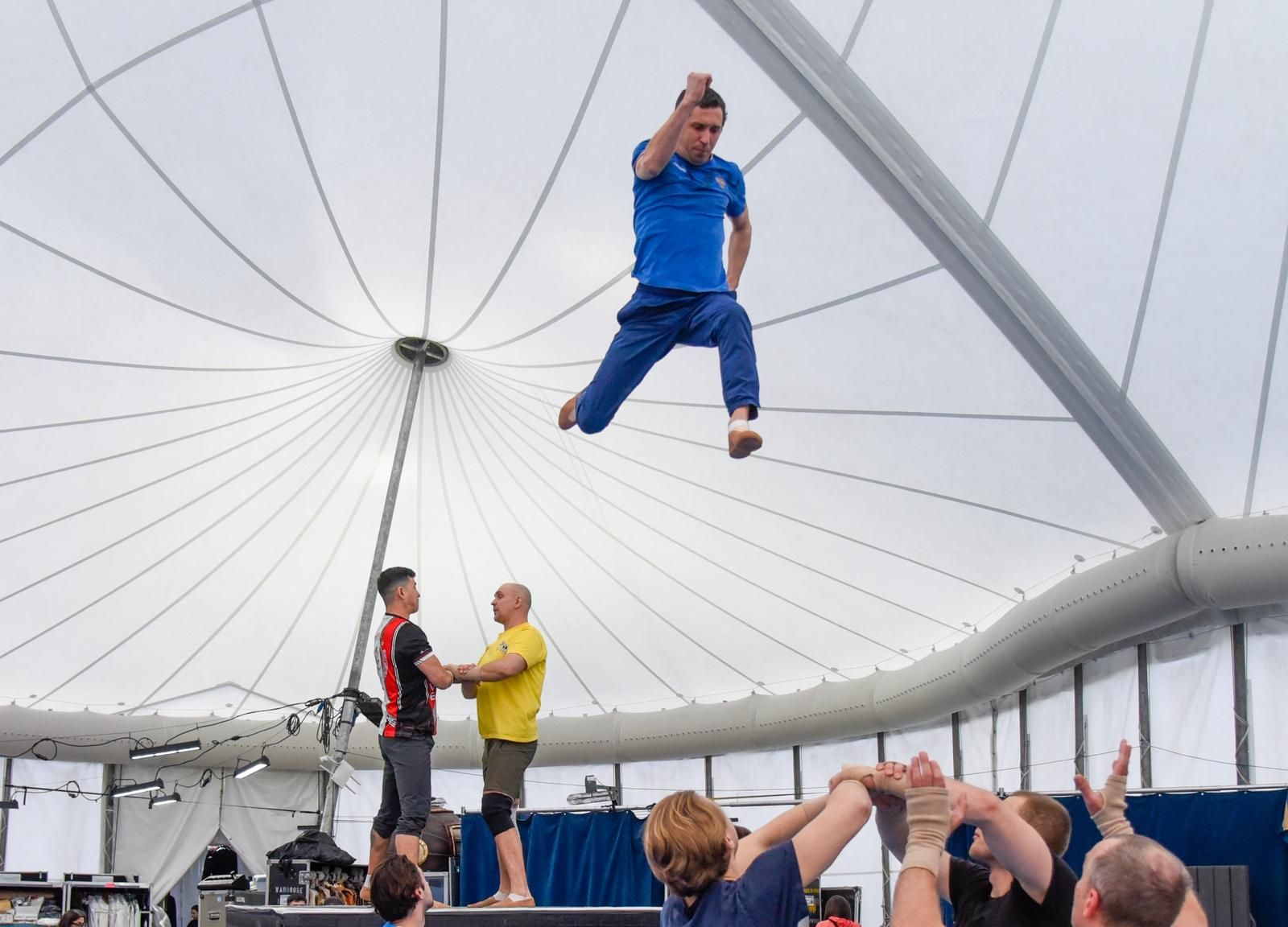 Así son los ensayos en el Circo del Sol