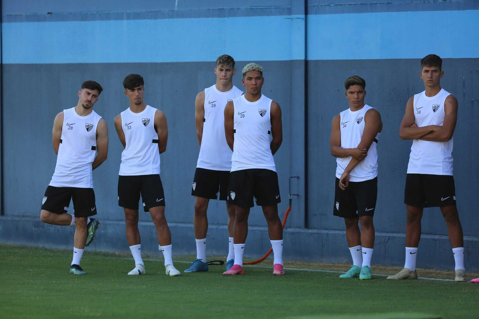 El Málaga de José Alberto ya trabaja en el césped