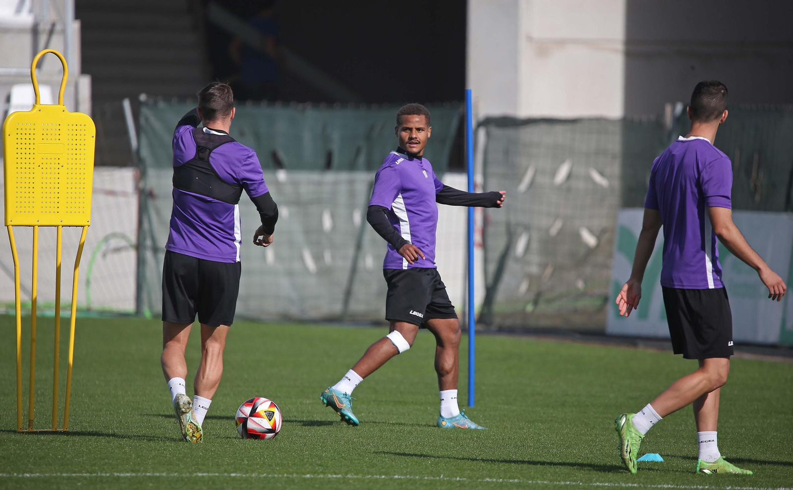 Fotos del entrenamiento de la Balona
