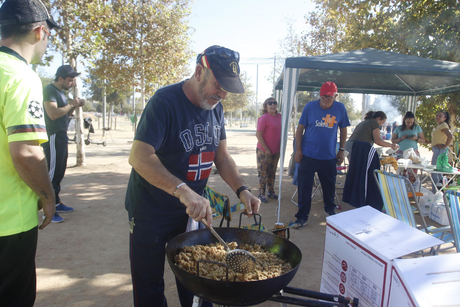 Los peroles por San Rafael, en fotografías