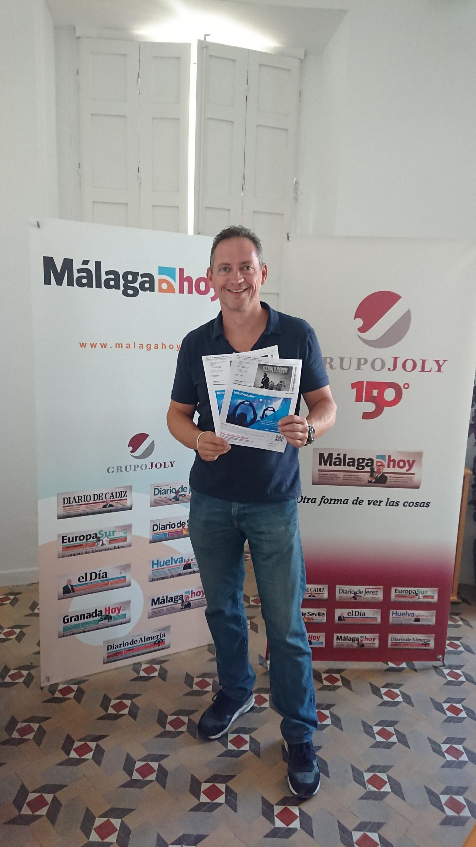 Francisco Gallardo, uno de los ganadores.