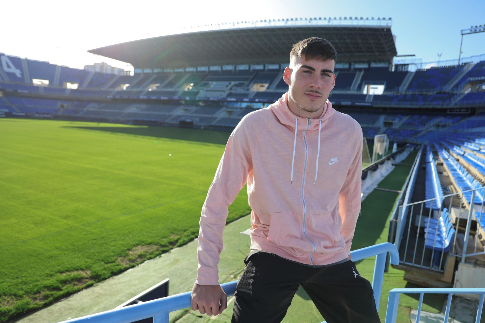 Roberto, su paso por el Málaga CF en fotos