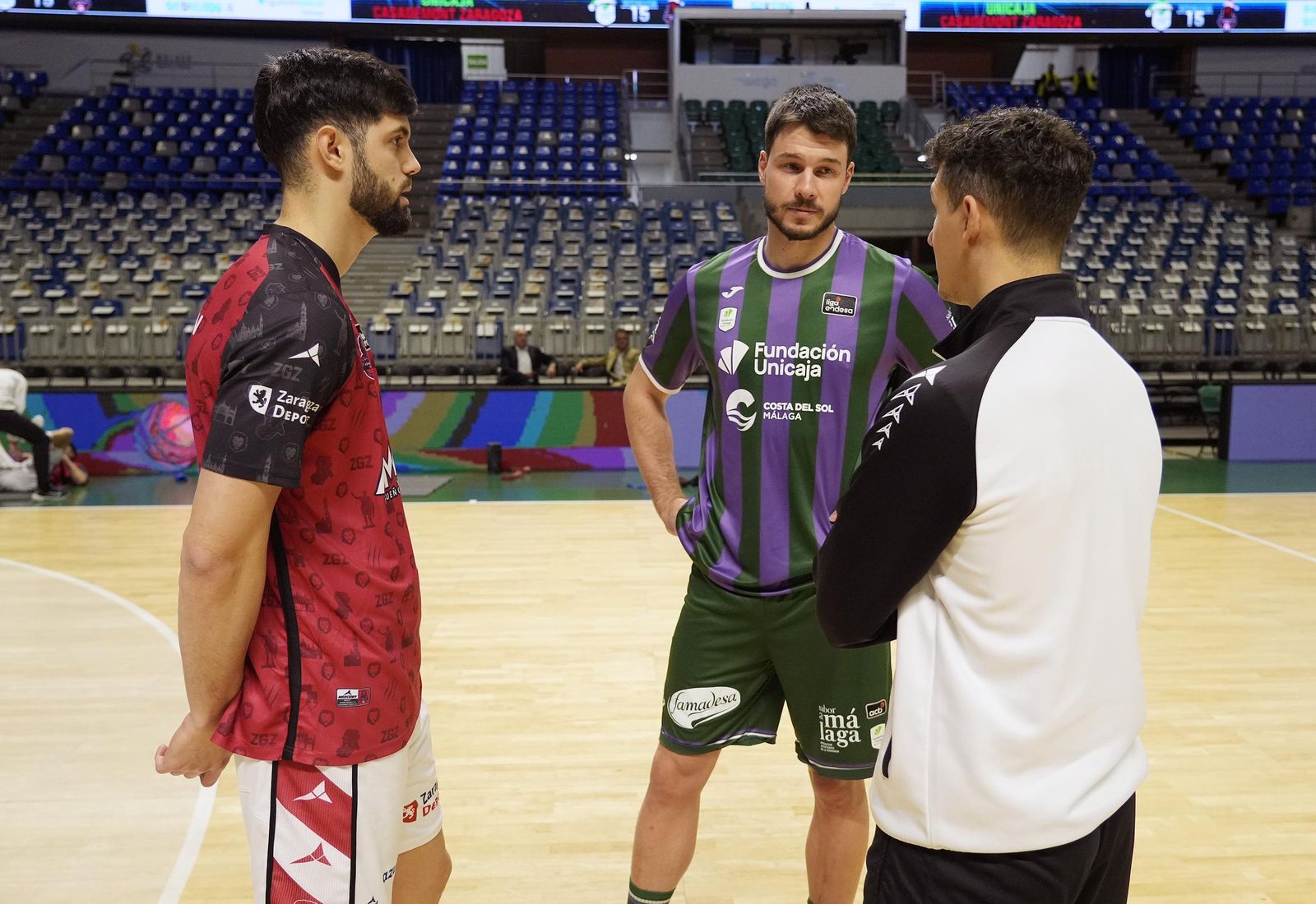 El Unicaja-Casademont Zaragoza, en fotos