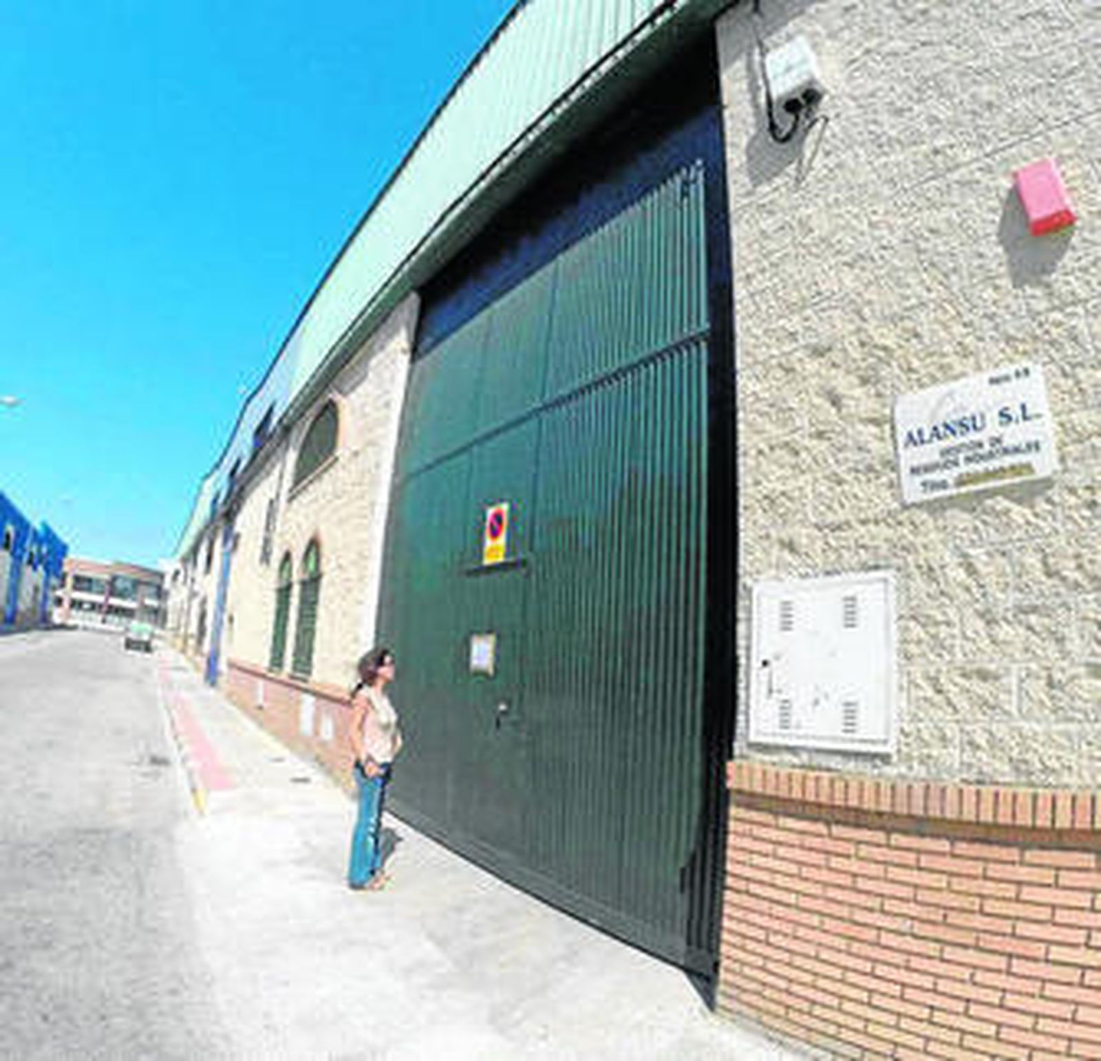 La empresa de gestión de residuos Alansu, de donde partieron los tapones con el fosfuro de aluminio.