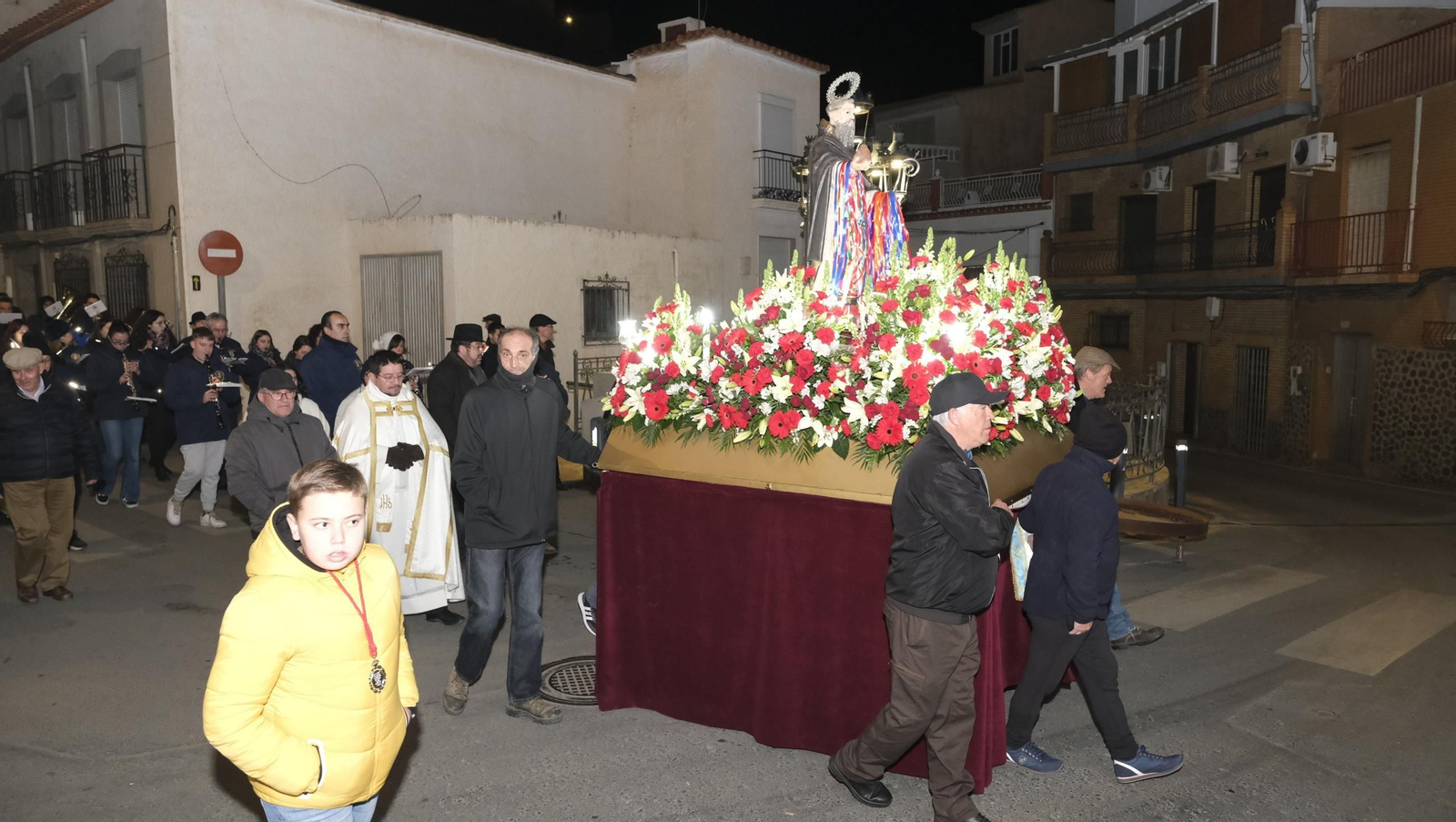 Procesión de San Antón en Fiñana, en imágenes
