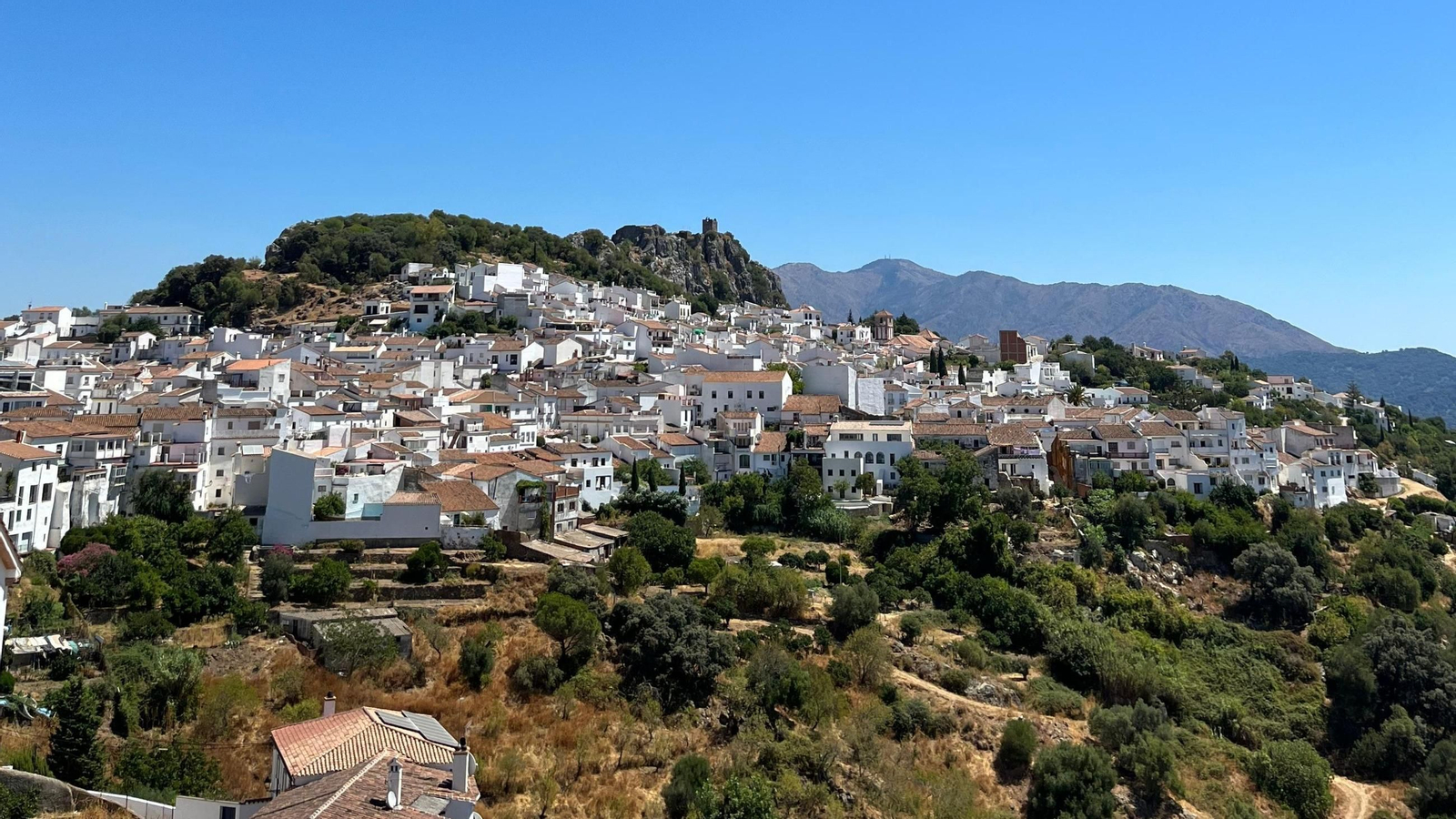 Vista de Gaucín. Vista de Gaucín.