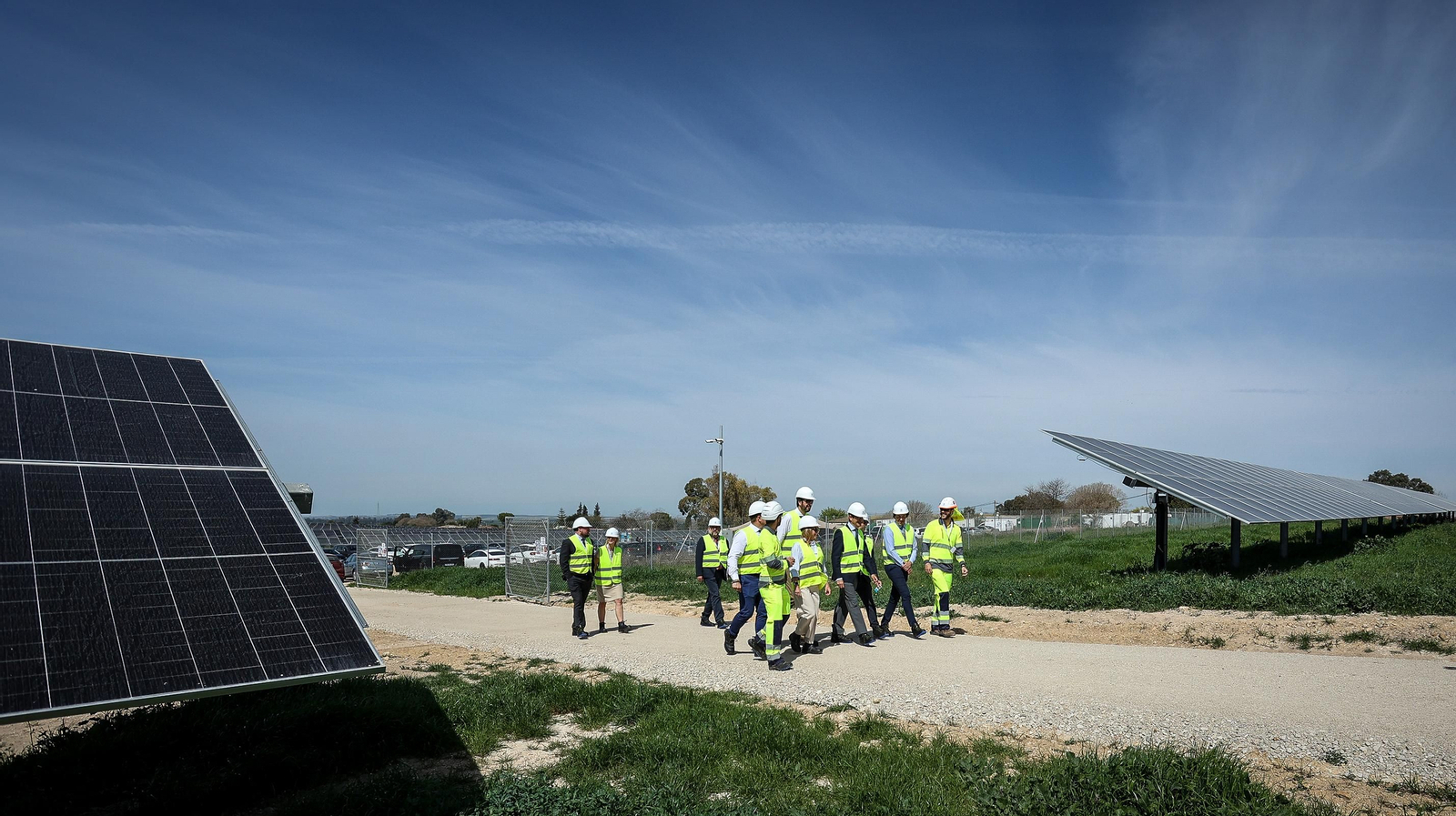 Inauguración de cuatro plantas solares