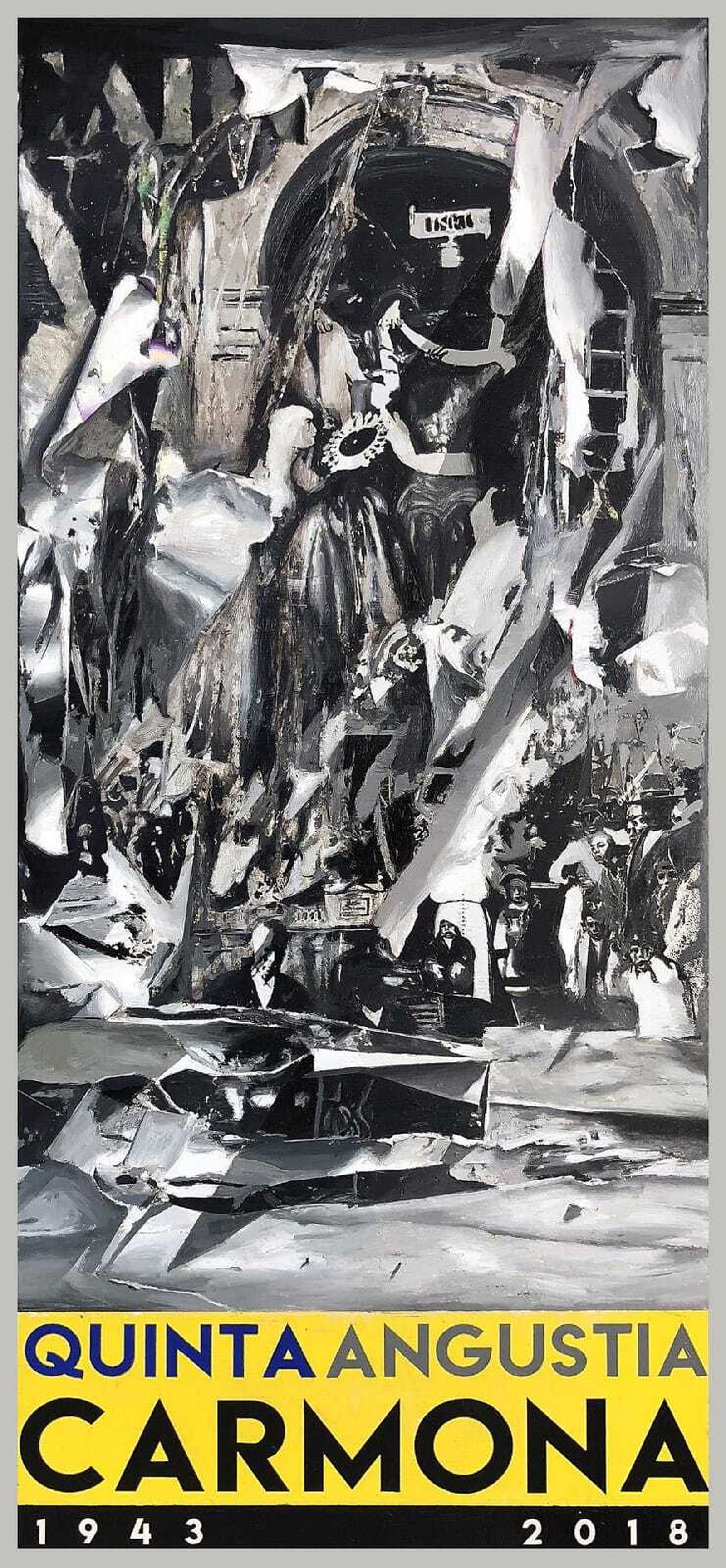 Cartel del LXXV aniversario del Descendimiento de Carmona