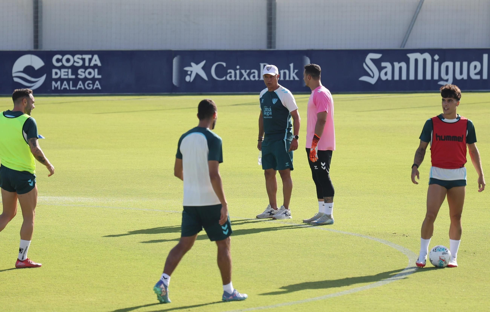 El Málaga CF se muda a la Ciudad Deportiva sin Eneko Jauregi
