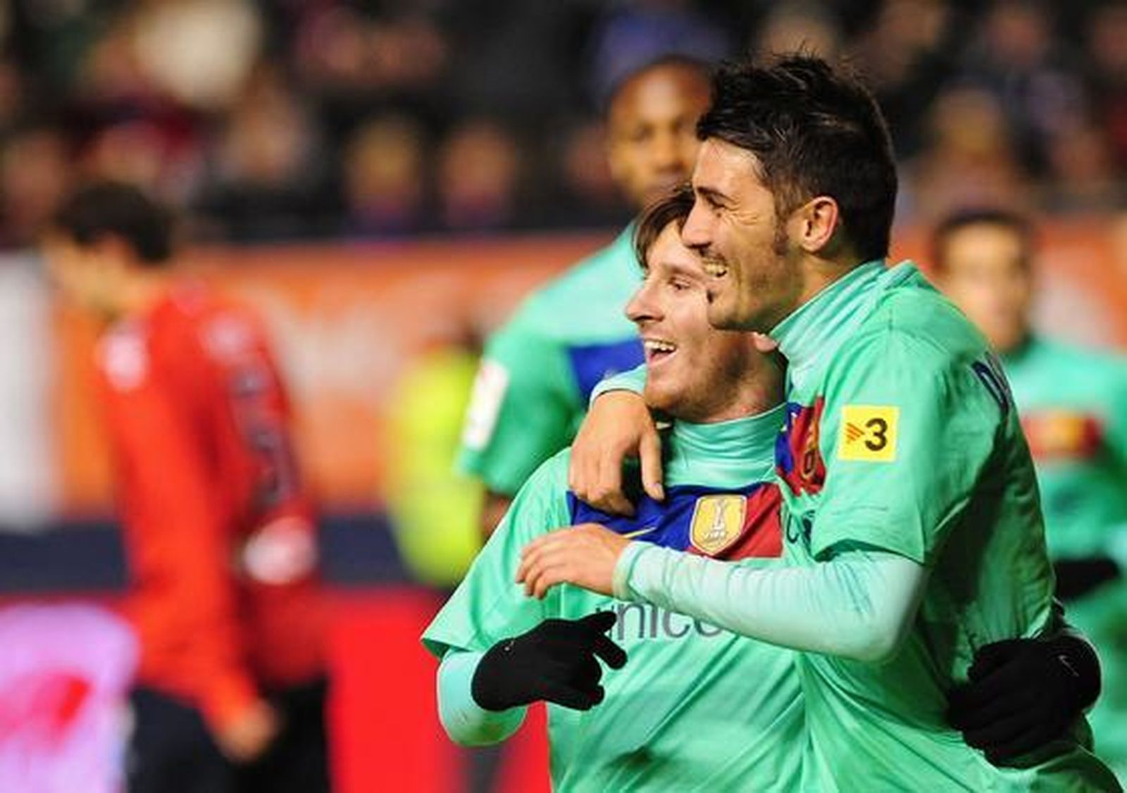 El Barcelona gana con facilidad a Osasuna en Pamplona. / AFP