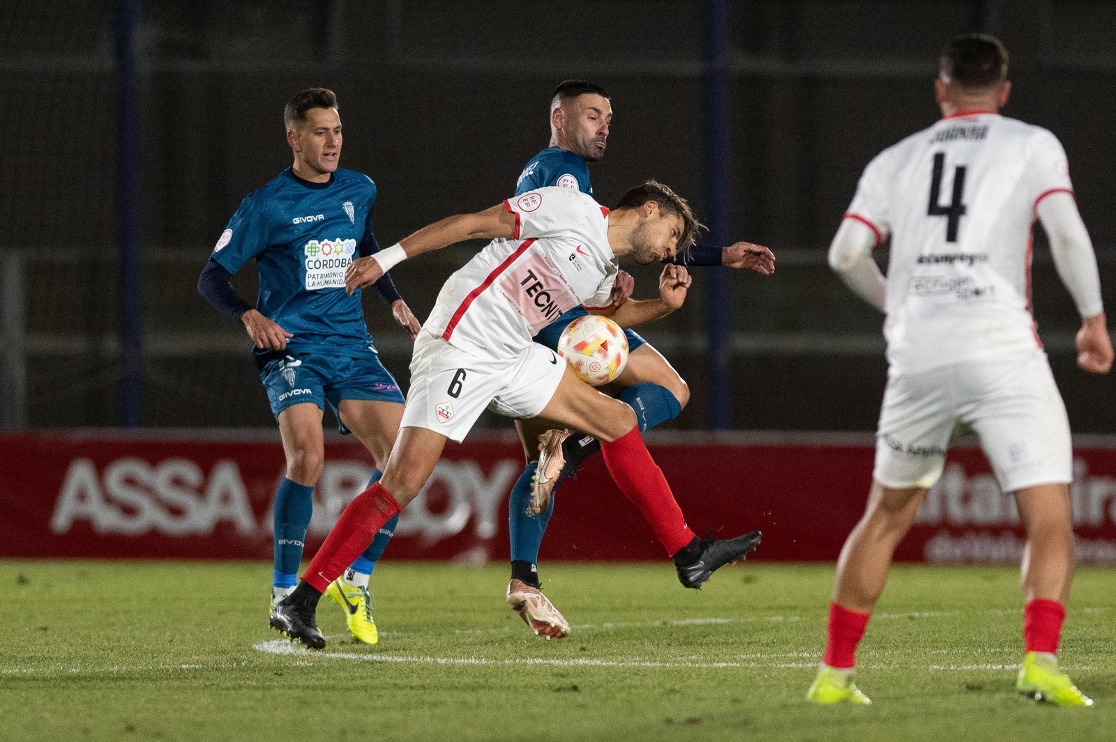 El empate entre el Sanse y el Córdoba CF, en imágenes