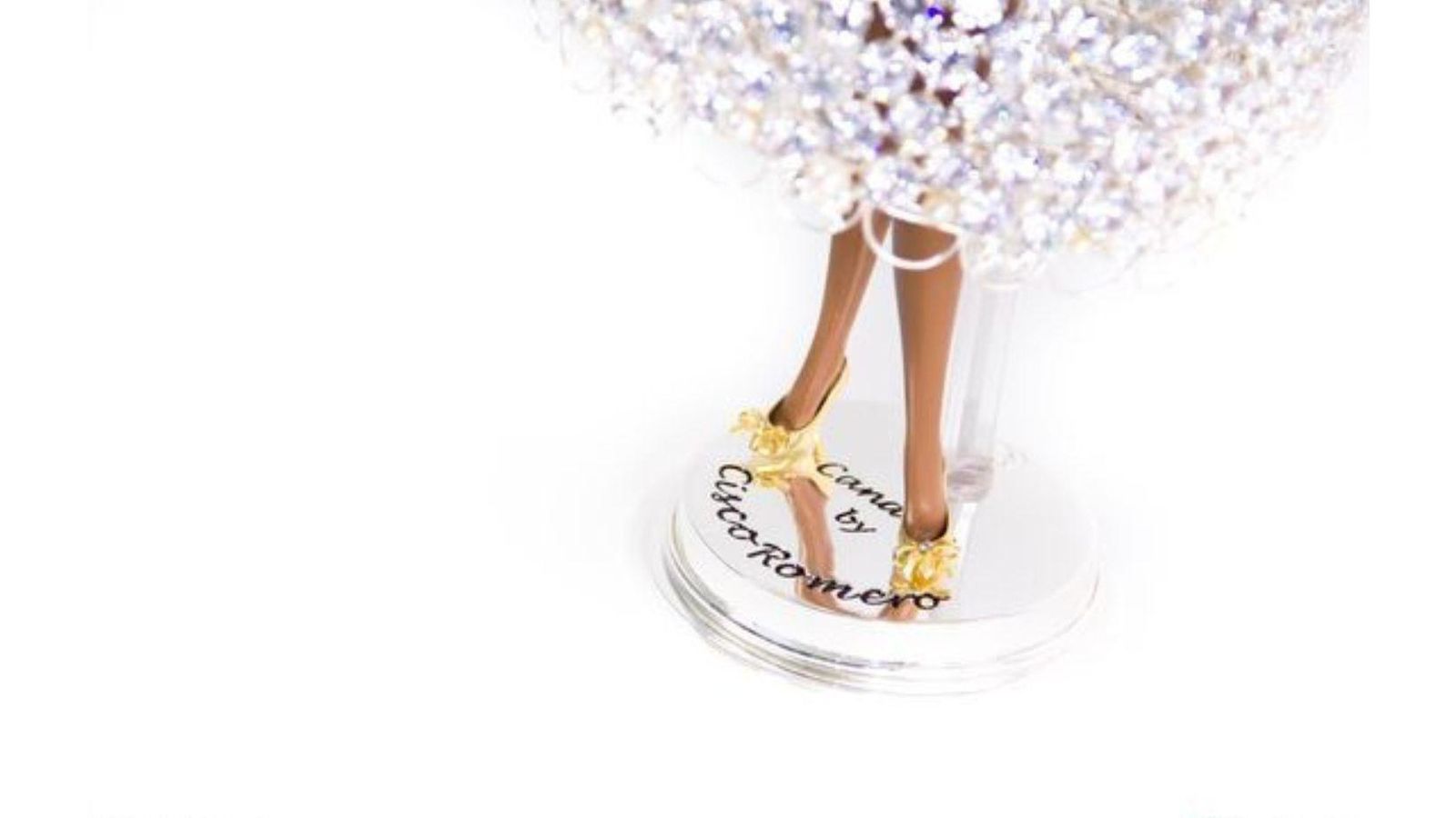 Detalles de los zapatos de la Barbie de Cisco Romero