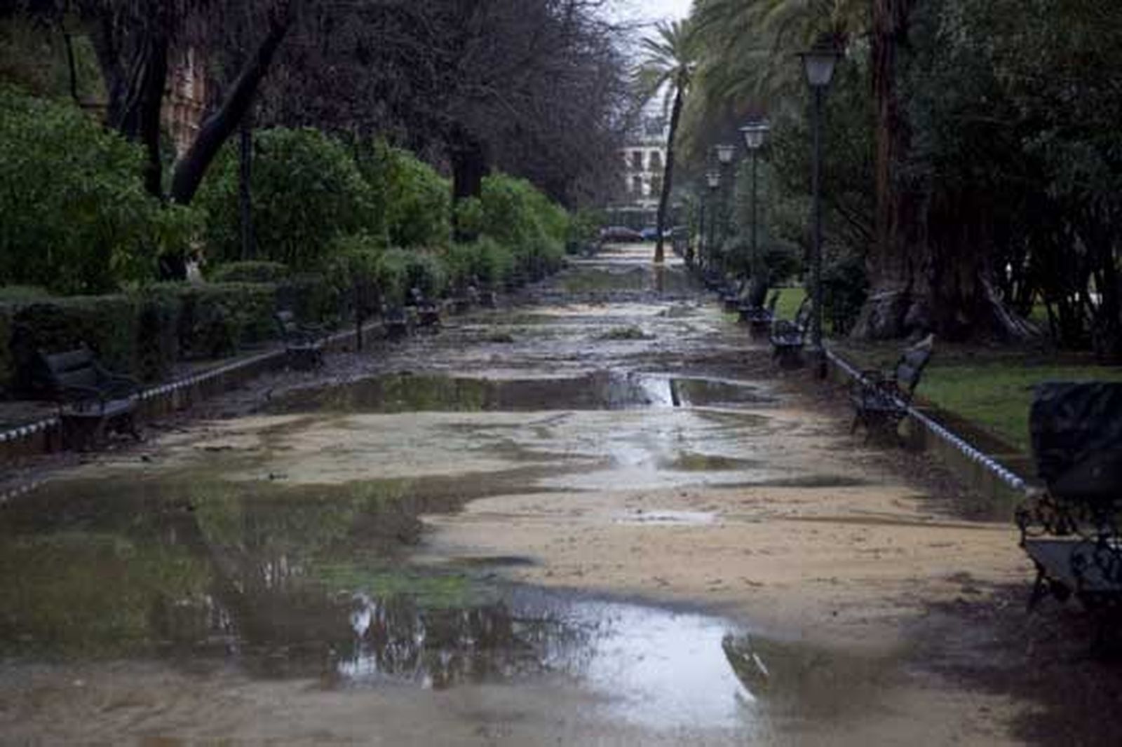 Comienza el 2010 cargado de agua