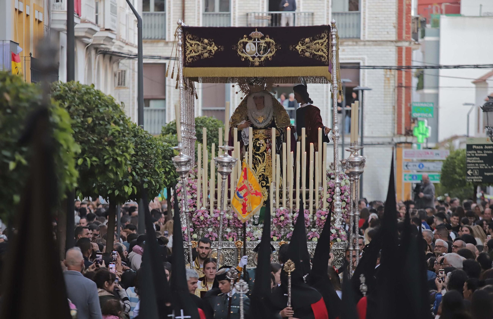 Fotos del Miércoles Santo en Algeciras: Ecce Homo y Buena Muerte