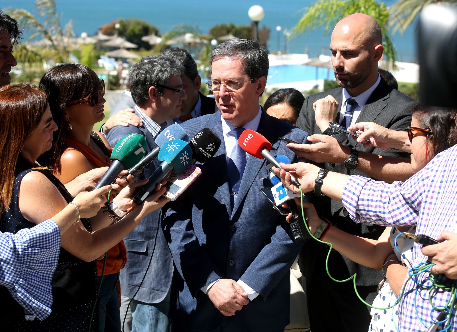 Reapertura del Parador de Mazagón tras el incendio