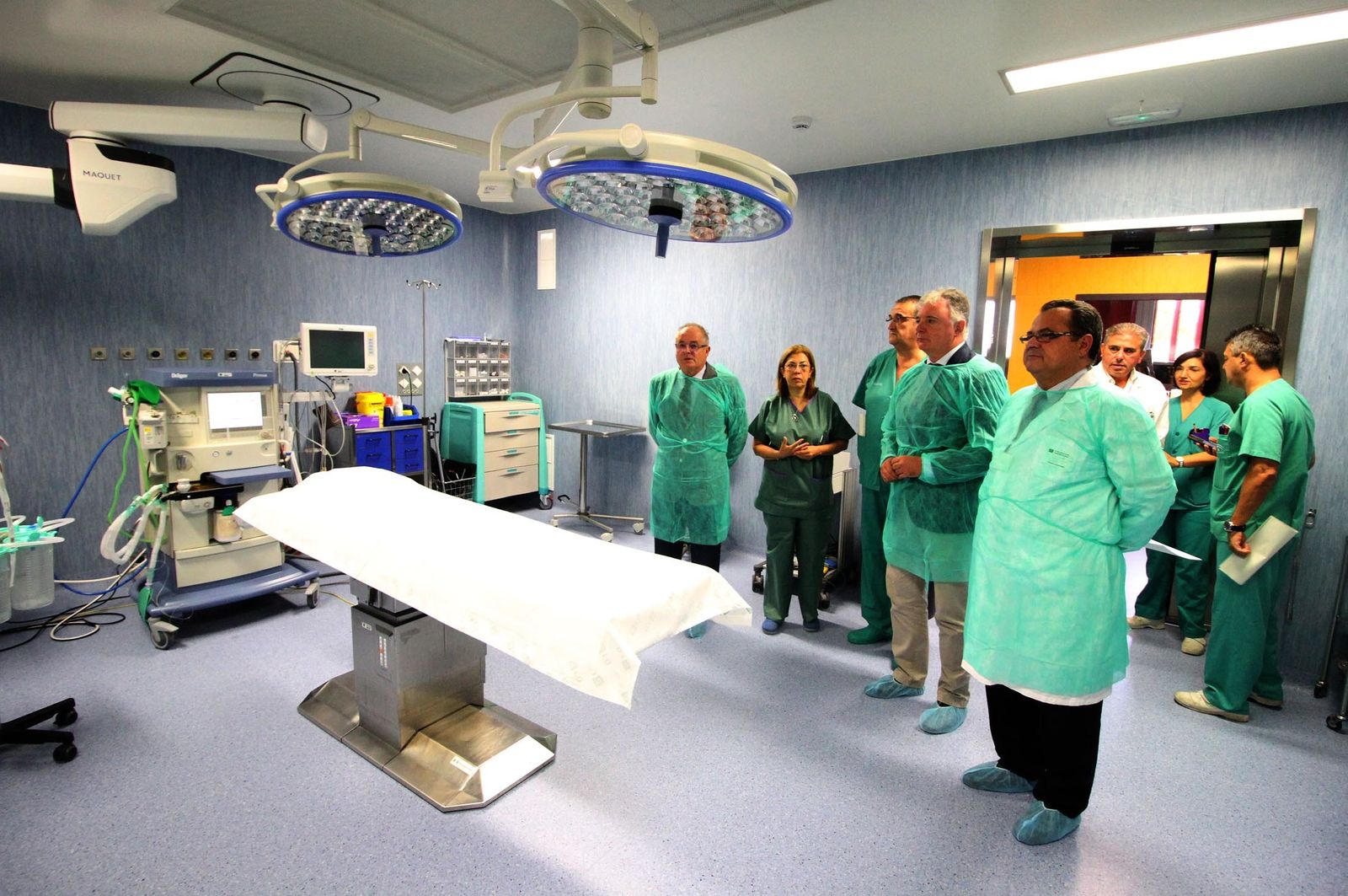 Inauguración de tres quirófanos en el Infanta Elena.